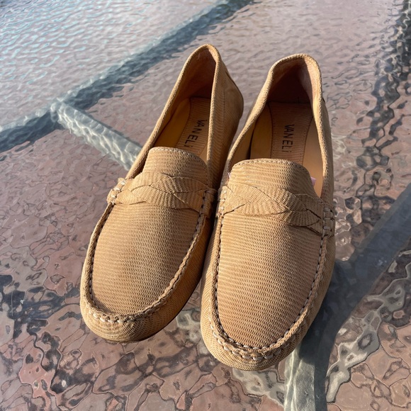 Vaneli Beige Ailas Driving Moccasin Size 7.5M NWT